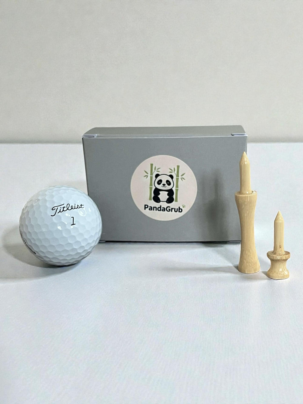 Biodegradable Bamboo Golf Tees | PandaGrub, Strong & Eco-Friendly